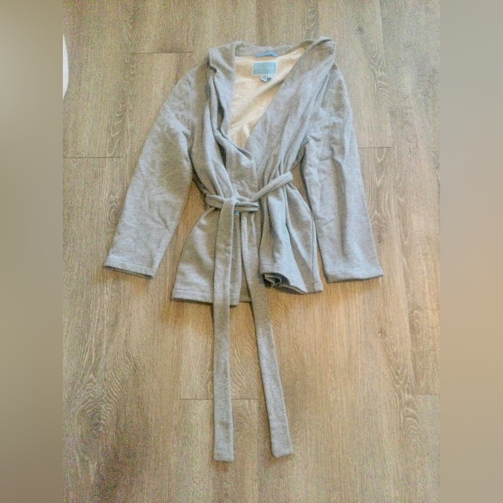 Draper James ultra soft short robe.